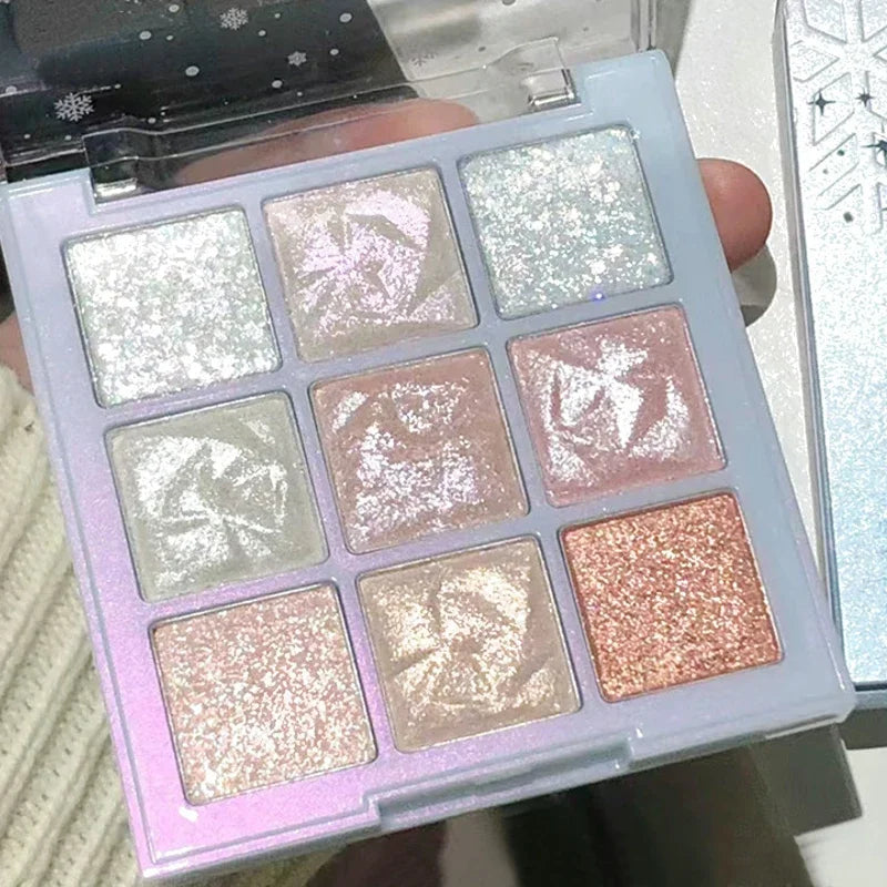 Paleta de Sombra com Glitter