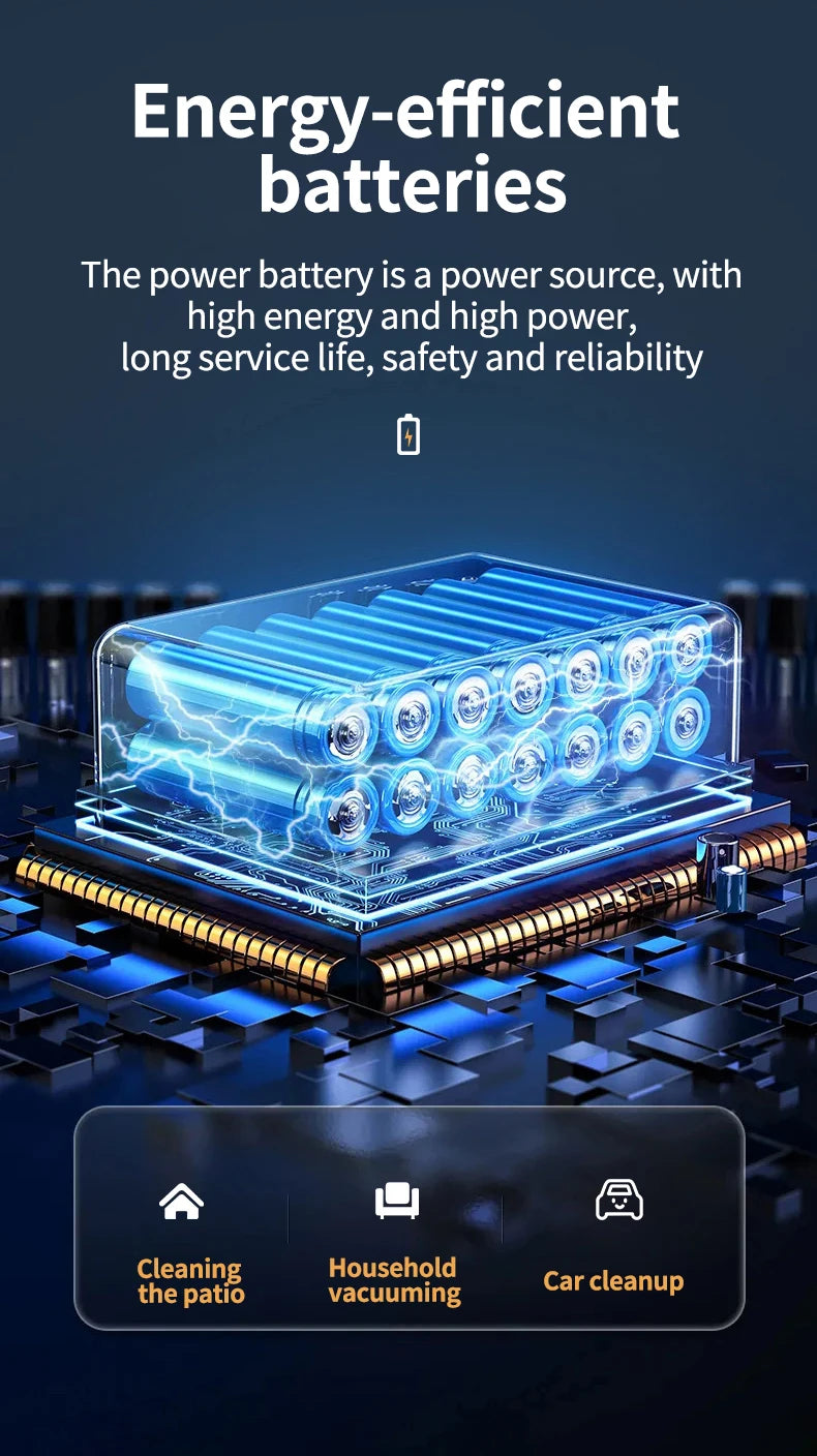 Handheld Vacuum Cleaner Rechargeable Auto Cordless Vacuum Mini Vacuum Cleaner Portable Vacuum Cleaner Home Electrical Appliances