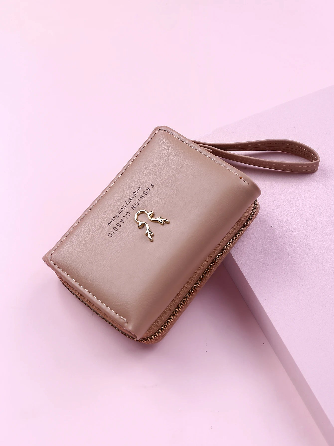Marca de luxo das mulheres pequena carteira titular do cartão feminino carteiras curtas com bolsa de moedas para mulher senhoras couro do plutônio ferrolho mini embreagem