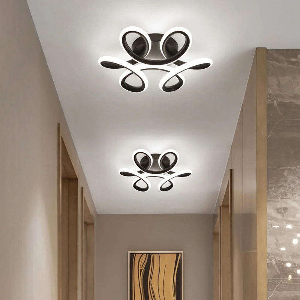 Led corredor luz de teto moderno corredor varanda quarto sala estar lustre teto luminária interior eletrodomésticos