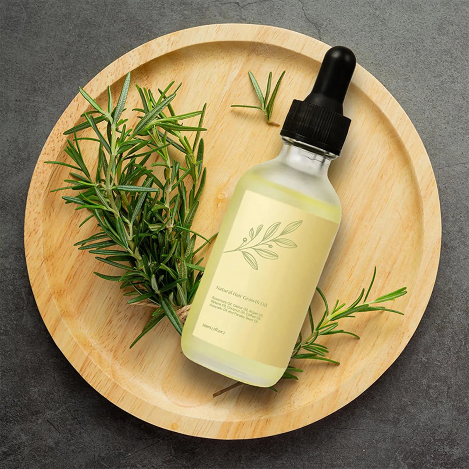 Óleo de crescimento vegano natural para cabelos secos e danificados, óleo para cabelos secos e cabelos