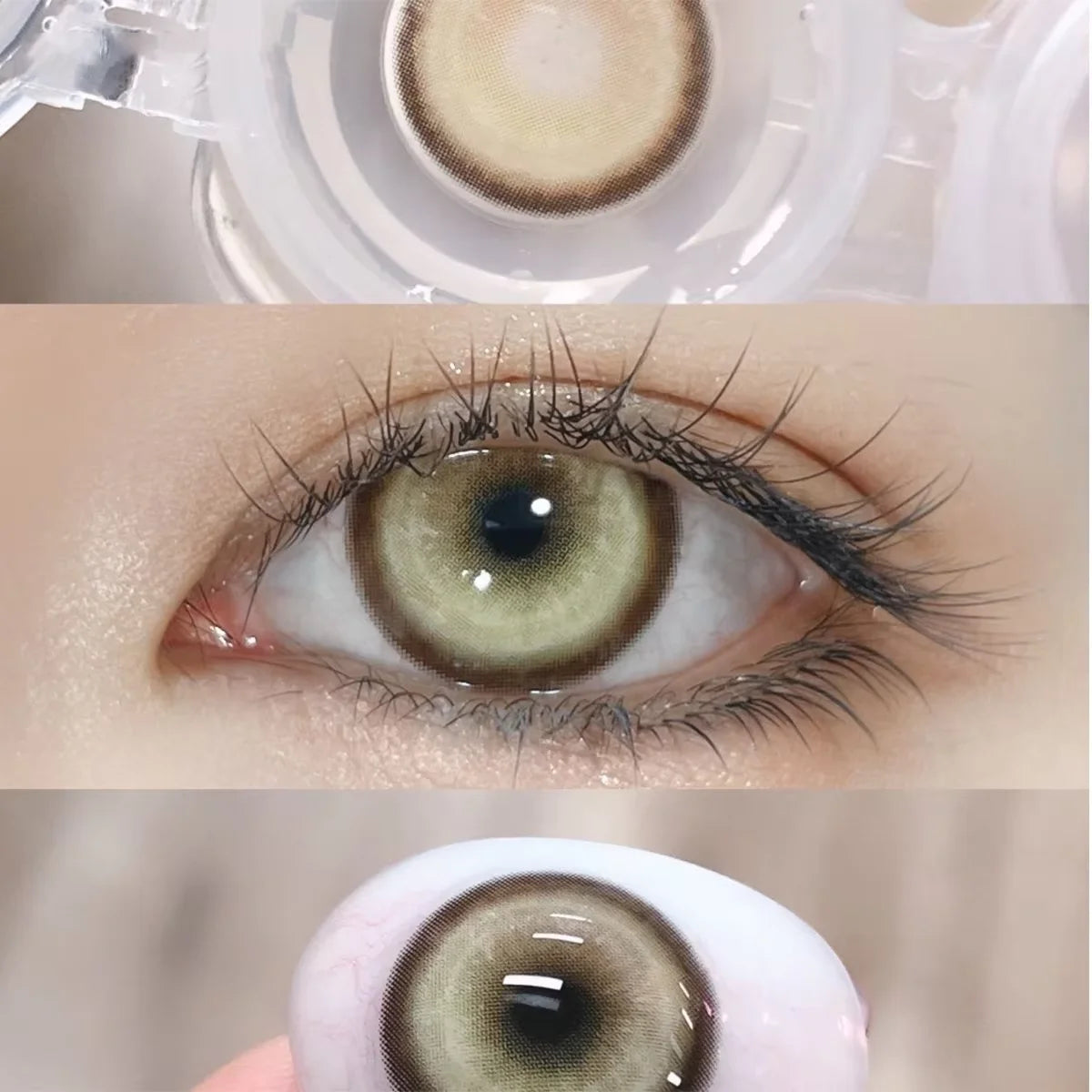 1pair Cosplay Koi Blue Green Pink Red Brown Violet Contact Lenses Halloween Scary Softlens 14.5mm