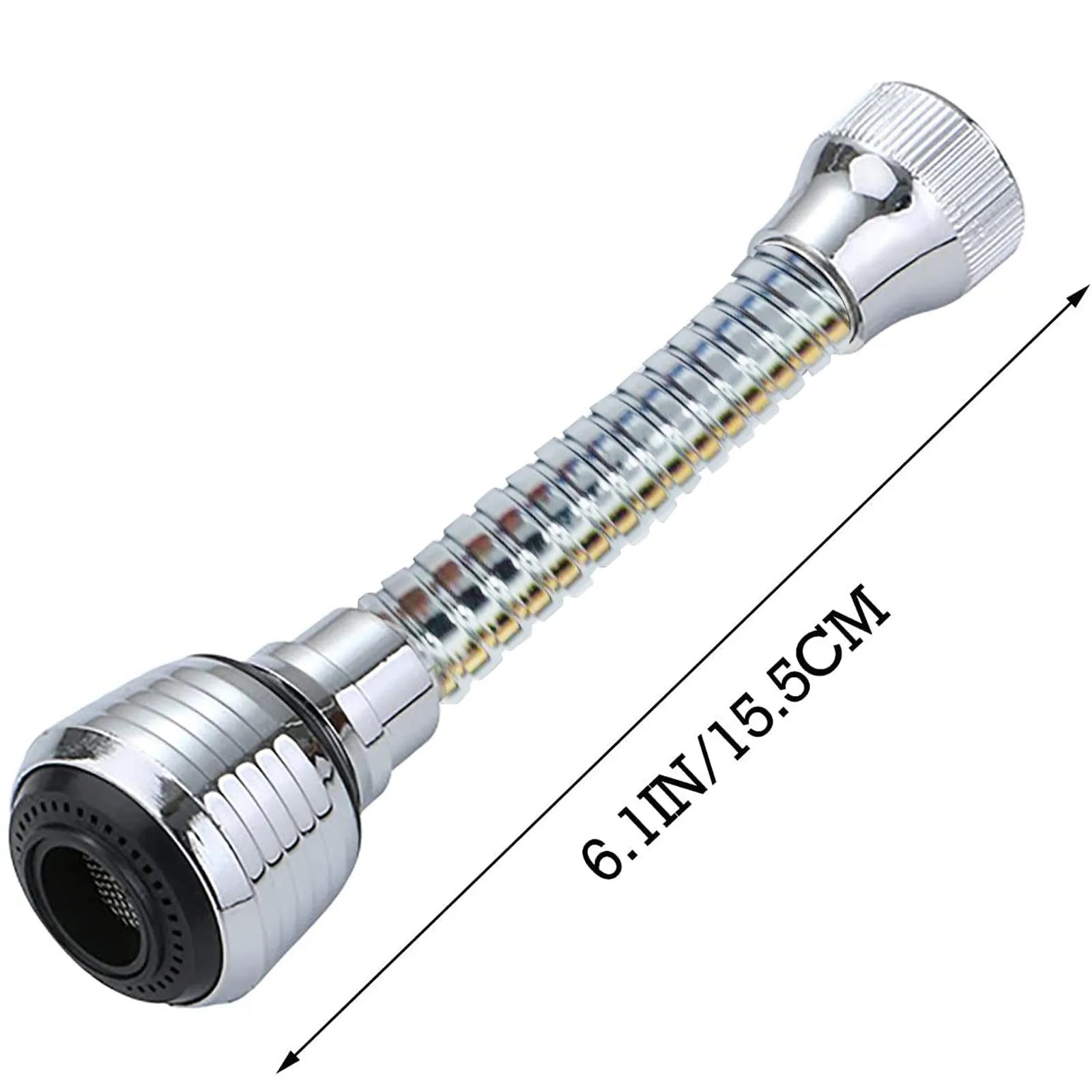 Sink Faucet Sprayer,360 Degree Rotatable Anti-Splash Faucet Nozzle Head with Hose,Tap Booster & Water Saving Kitchen Sink Faucet