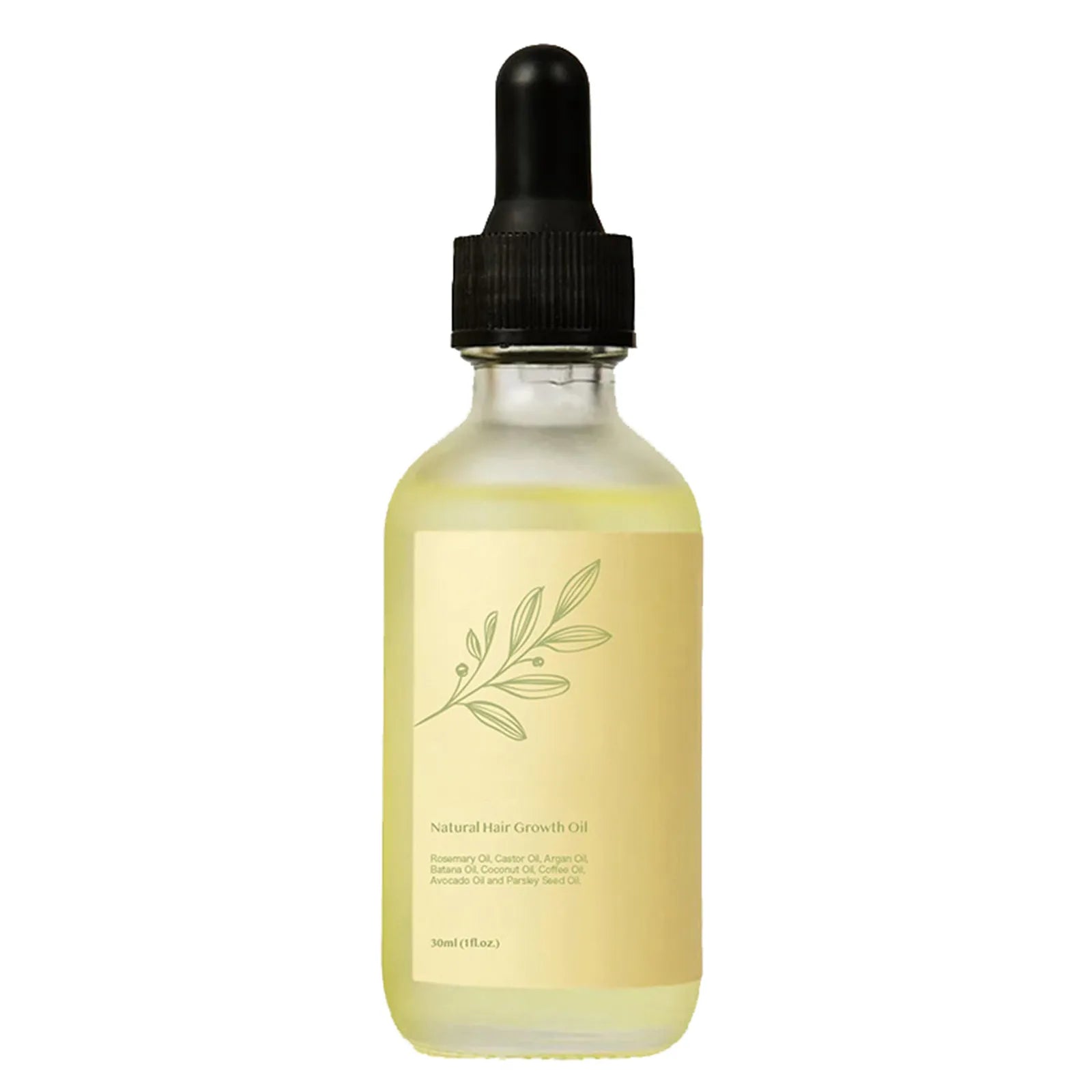 Óleo de crescimento vegano natural para cabelos secos e danificados, óleo para cabelos secos e cabelos