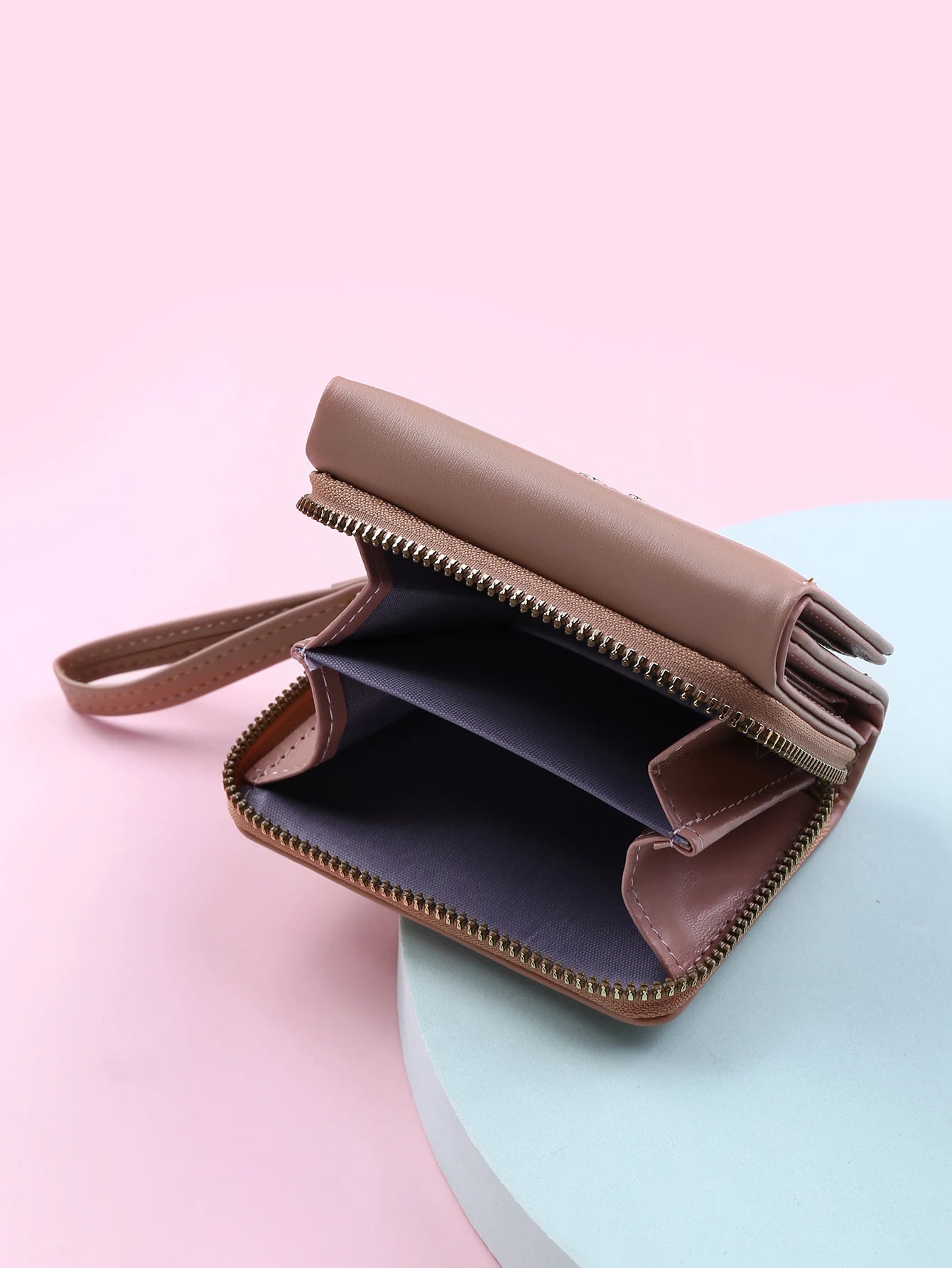 Marca de luxo das mulheres pequena carteira titular do cartão feminino carteiras curtas com bolsa de moedas para mulher senhoras couro do plutônio ferrolho mini embreagem
