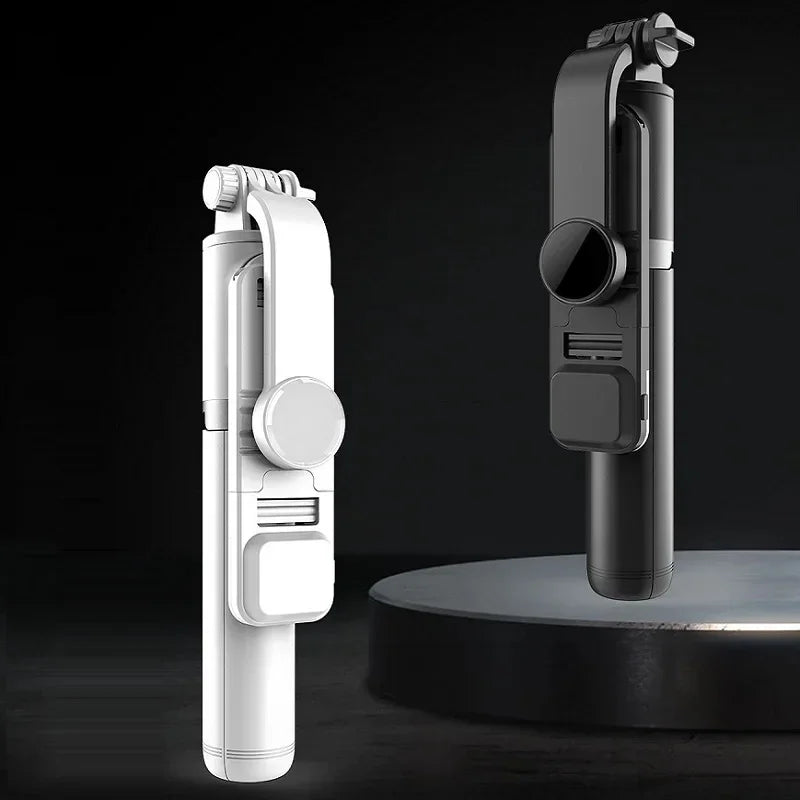 Xiaomi mijia selfie vara 1045mm sem fio bluetooth led luz de preenchimento tripé estendido com obturador remoto para android ios celular