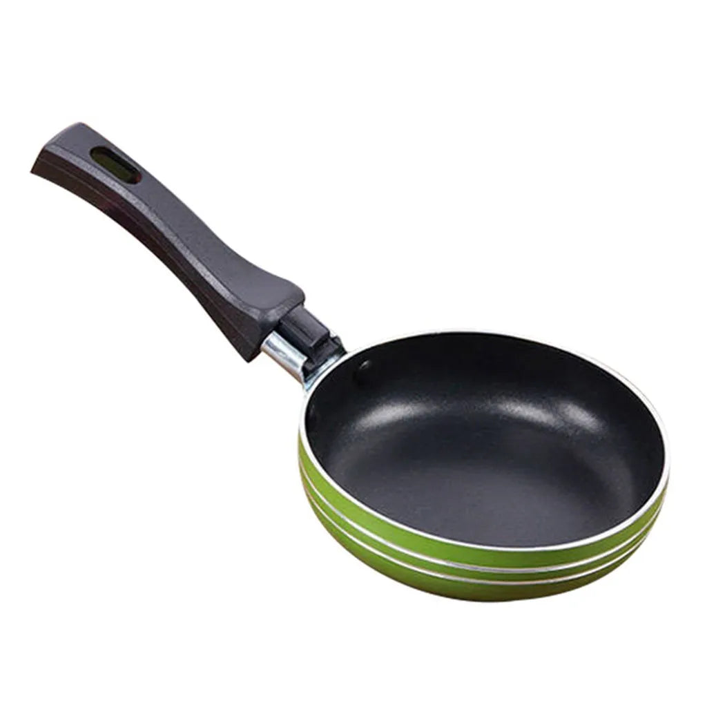 12cm/14cm/16cm mini frigideira de aço antiaderente frigideira panela cor aleatória para panelas de cozinha