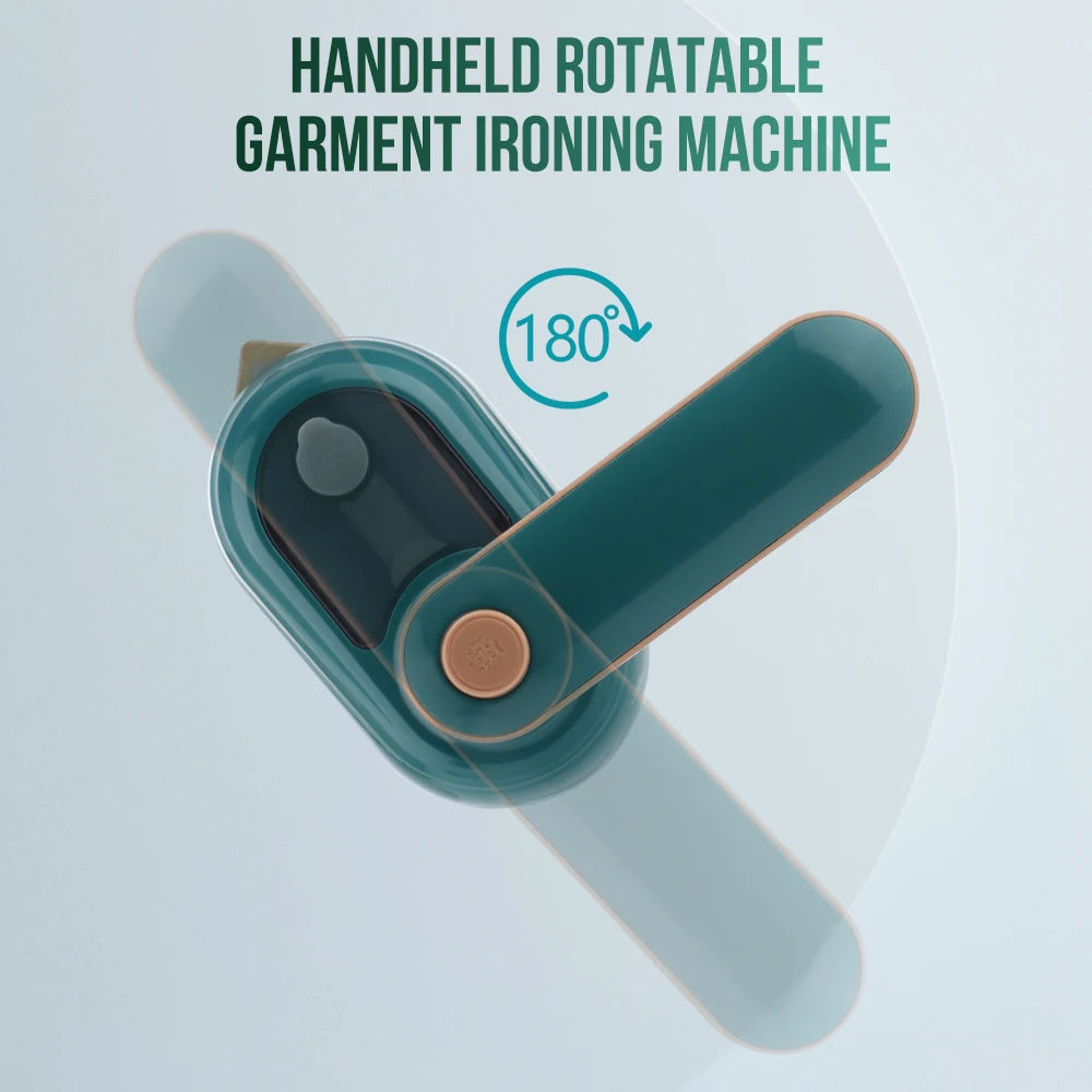 Portátil portátil mini vestuário vapor máquina de engomar elétrica viagem doméstica rotatable molhado seco ferro a vapor para roupas