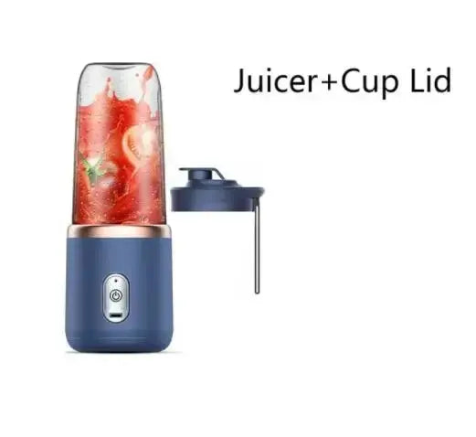 Liquidificador espremedor portátil 400ml espremedor de frutas elétrico carregamento usb limão laranja frutas suco copo smoothie liquidificador máquina 2 copos