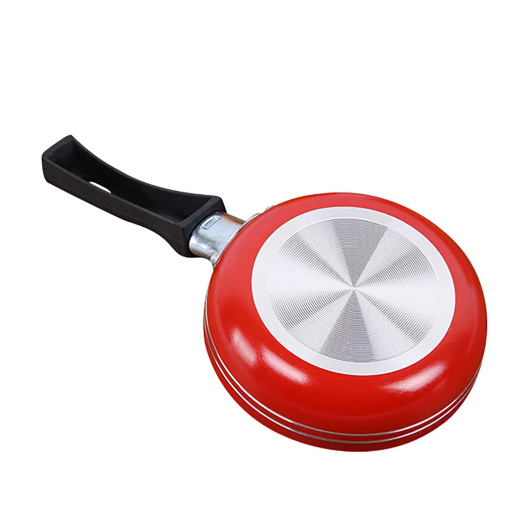 12cm/14cm/16cm mini frigideira de aço antiaderente frigideira panela cor aleatória para panelas de cozinha