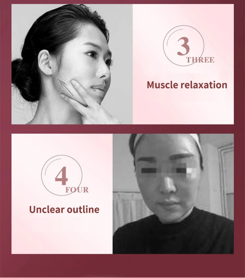 Dispositivo de levantamento facial led fóton terapia facial emagrecimento vibração massageador facial aquecido queixo duplo v rosto vibração massageador