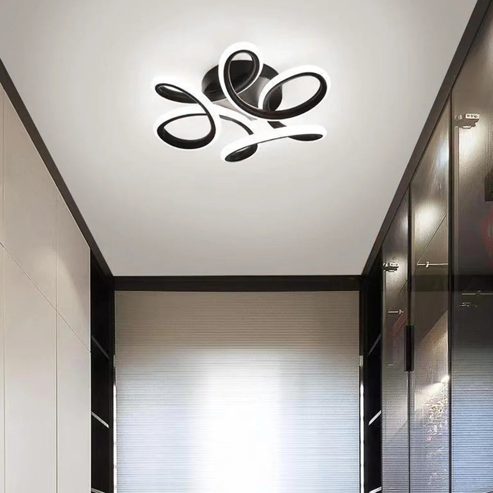 Led corredor luz de teto moderno corredor varanda quarto sala estar lustre teto luminária interior eletrodomésticos