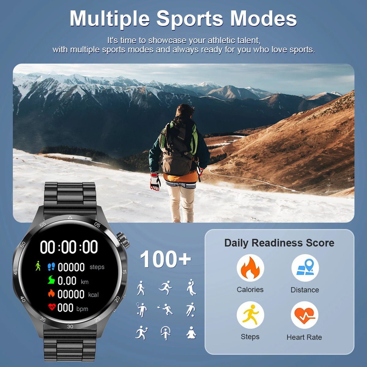 2025 para android gt4 pro gps nfc relógio inteligente masculino 360*360 tela amoled freqüência cardíaca bluetooth chamada ip68 à prova dip68 água homem smartwatch
