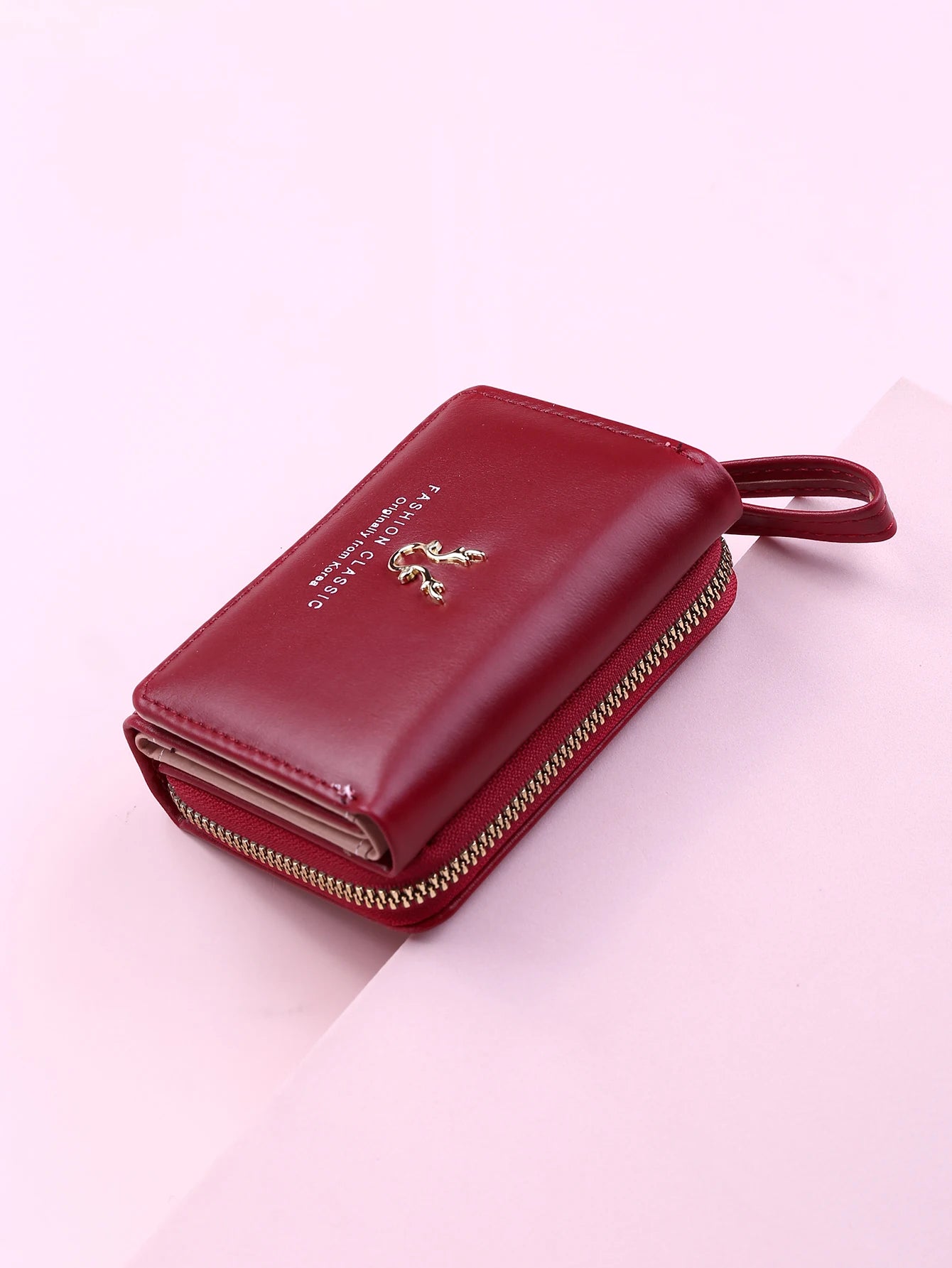 Marca de luxo das mulheres pequena carteira titular do cartão feminino carteiras curtas com bolsa de moedas para mulher senhoras couro do plutônio ferrolho mini embreagem