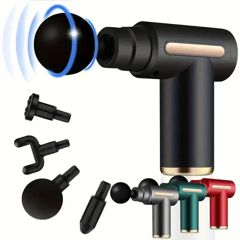 2027 portátil fáscia arma massagem de tecido profundo mini leve velocidade ajustável equipamento de massagem de corpo inteiro