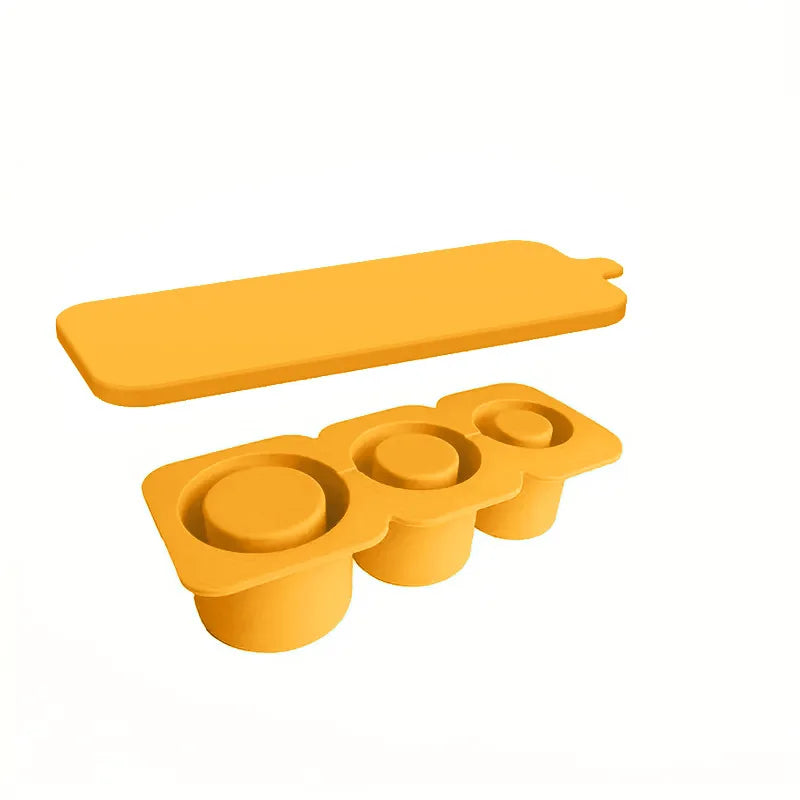 Bandeja de cubos de gelo de 3 graus para stanley 30/40 oz copos de copo cilindro