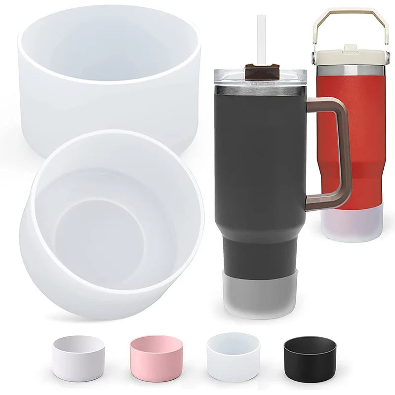 Almofada protetora de copo de silicone para Stanley Quencher Adventure 40oz Tumb