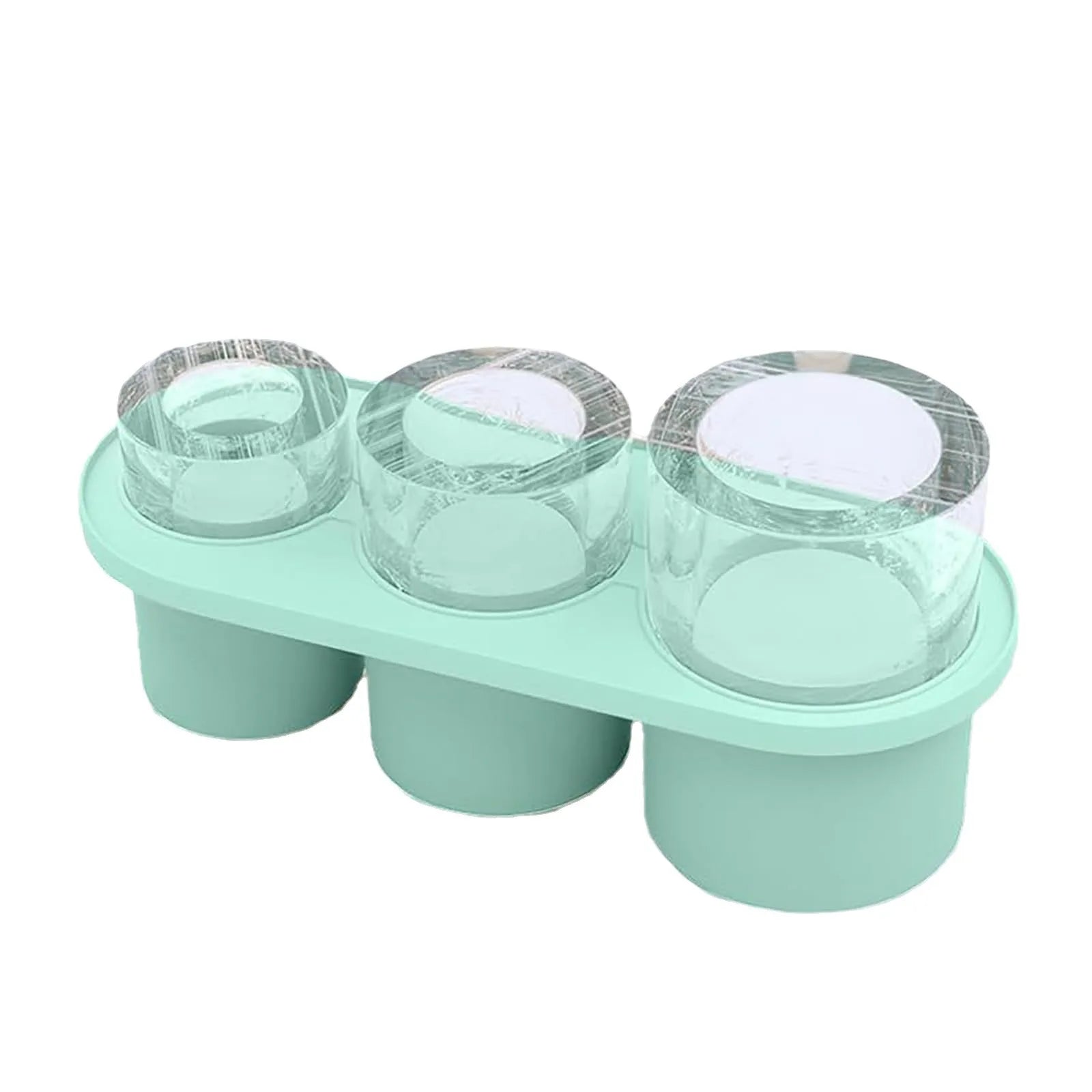 Bandeja de cubos de gelo de 3 graus para stanley 30/40 oz copos de copo cilindro