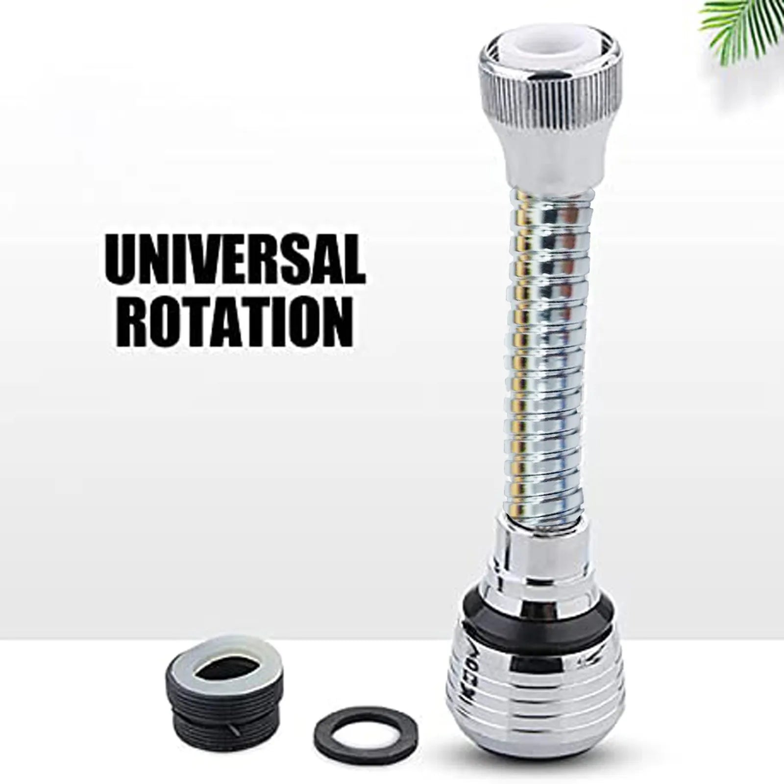 Sink Faucet Sprayer,360 Degree Rotatable Anti-Splash Faucet Nozzle Head with Hose,Tap Booster & Water Saving Kitchen Sink Faucet