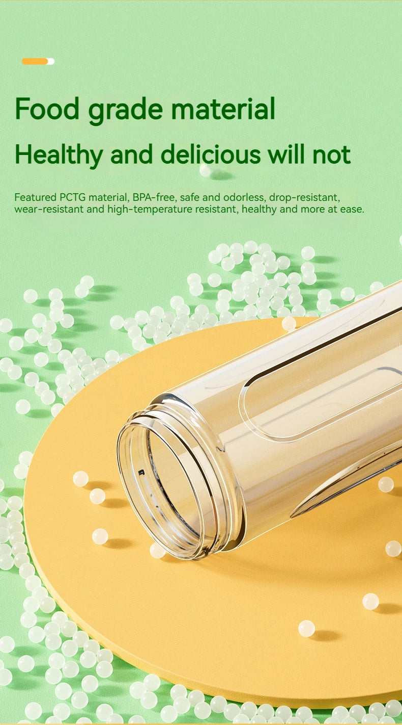 Liquidificador sem fio portátil, espremedor de frutas elétrico, máquina para esmagar gelo laranja, 10 lâminas, máquina auxiliar de alimentos, 1500ma, misturador