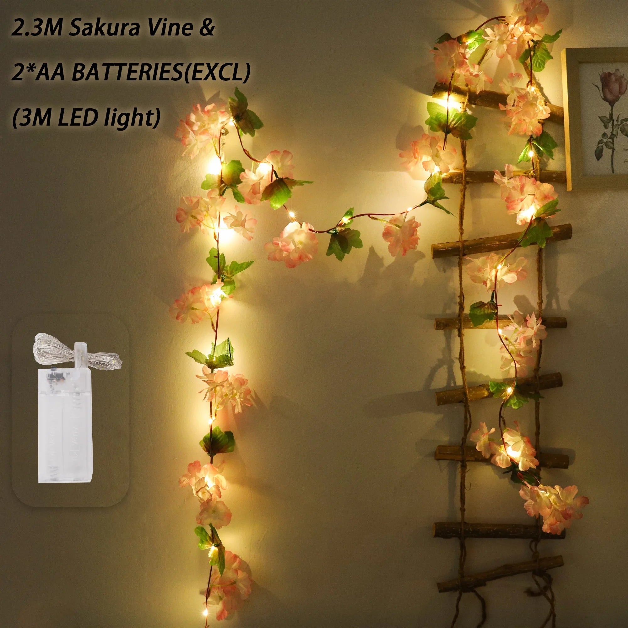 180cm artificial sakura flores videira casamento jardim rosa arco decoração de festa em casa natal nupcial falso seda scrapbook plantas