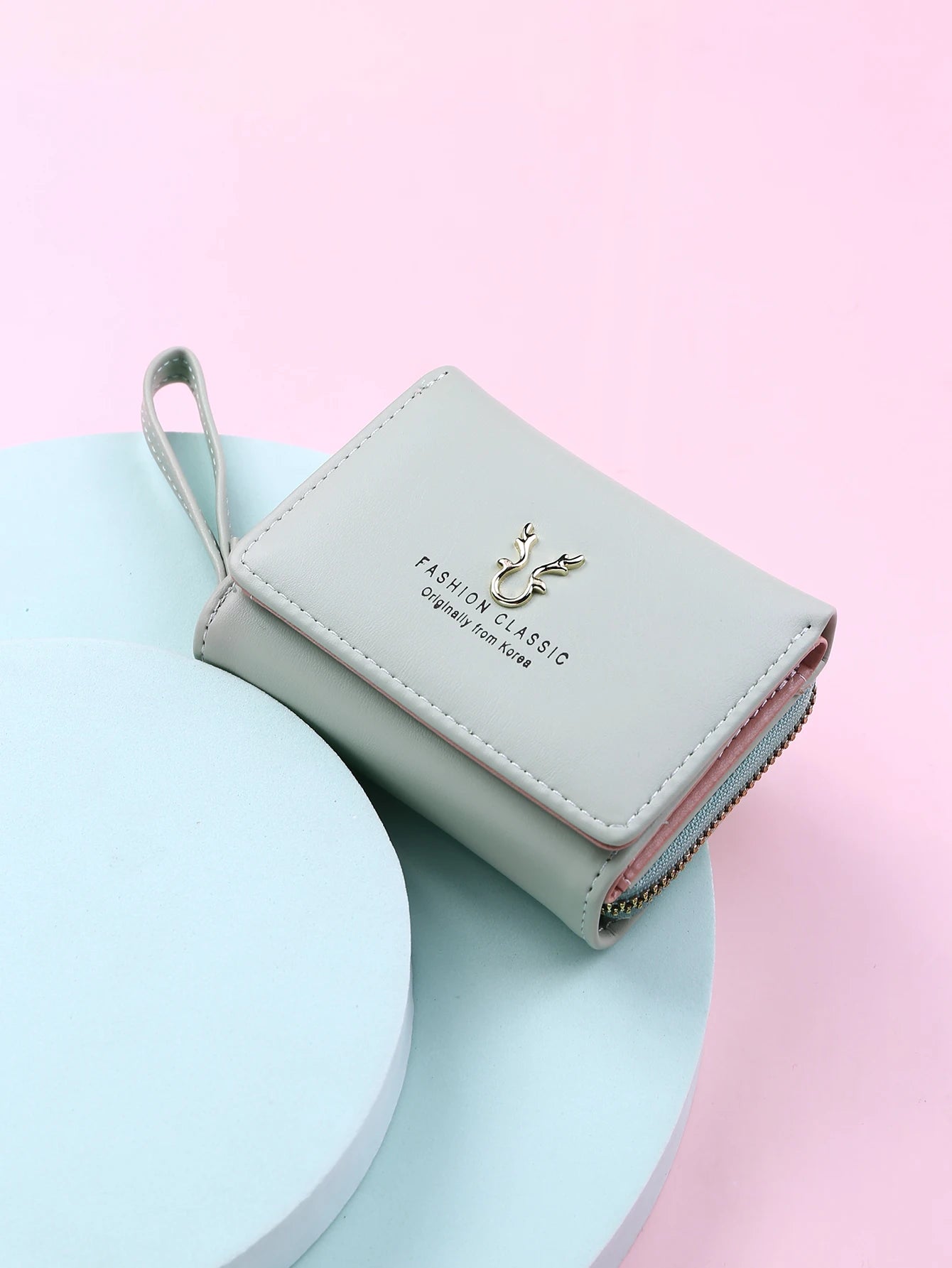 Marca de luxo das mulheres pequena carteira titular do cartão feminino carteiras curtas com bolsa de moedas para mulher senhoras couro do plutônio ferrolho mini embreagem