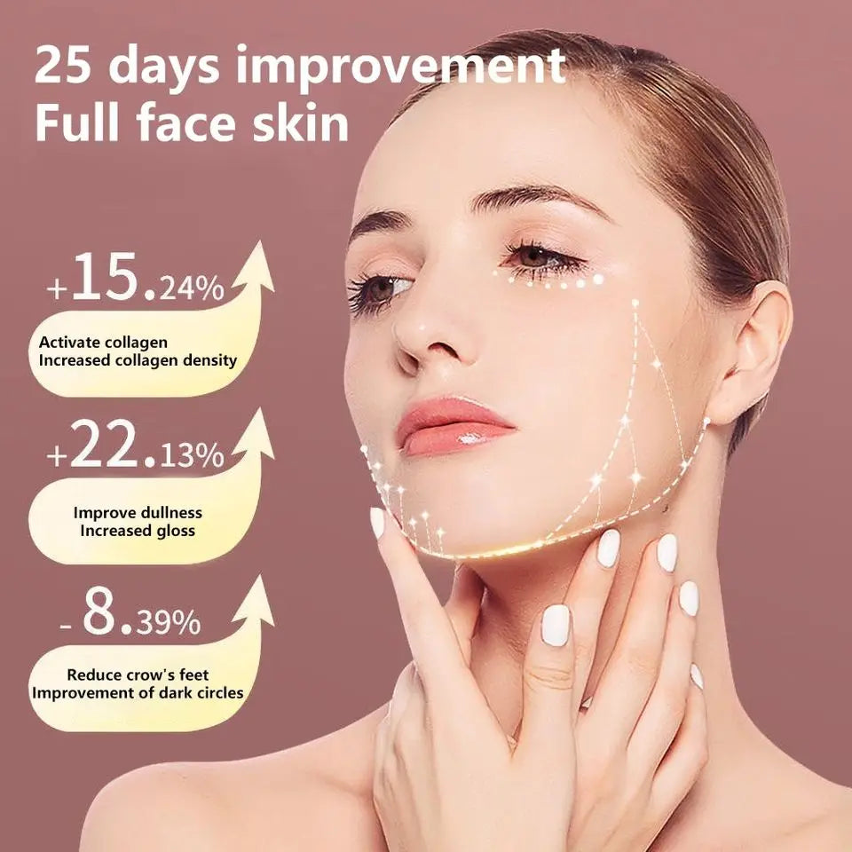 Dispositivo de levantamento facial led fóton terapia facial emagrecimento vibração massageador facial aquecido queixo duplo v rosto vibração massageador