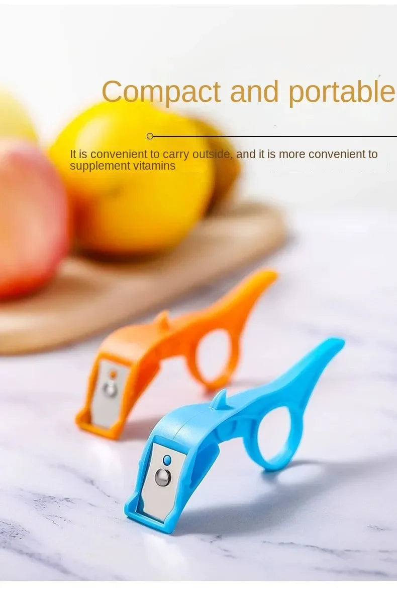 Descascador de frutas, maçã, kiwi, cortador de laranja, descascadores de vegetais, aço inoxidável, portátil, manual, descascador de batatas, ferramentas de cozinha