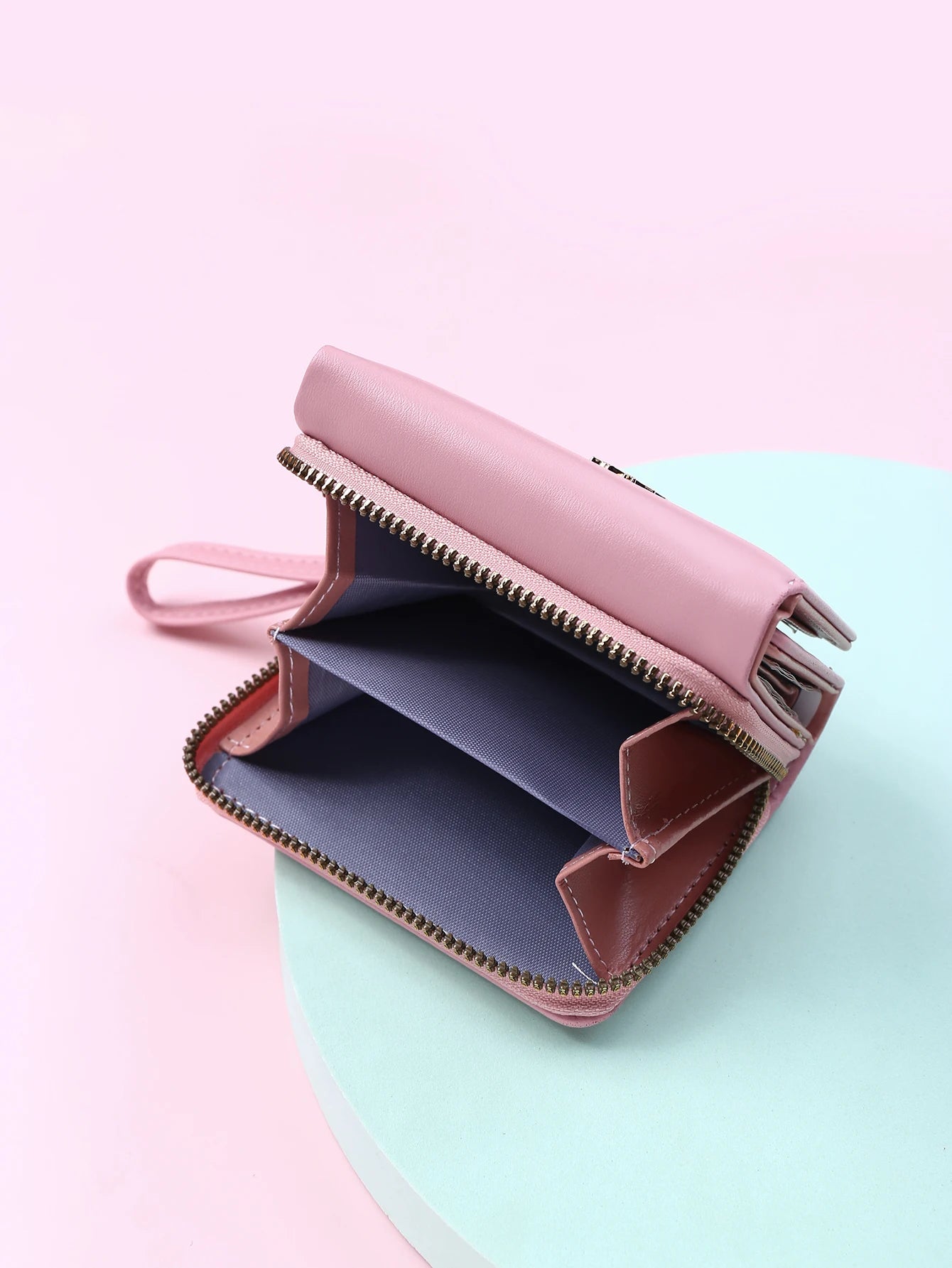 Marca de luxo das mulheres pequena carteira titular do cartão feminino carteiras curtas com bolsa de moedas para mulher senhoras couro do plutônio ferrolho mini embreagem