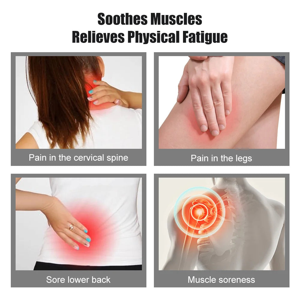 Mini portátil ems pescoço massageador elétrico maca de pescoço para alívio da dor muscular cervical e remendo de massagem de relaxamento de ombro