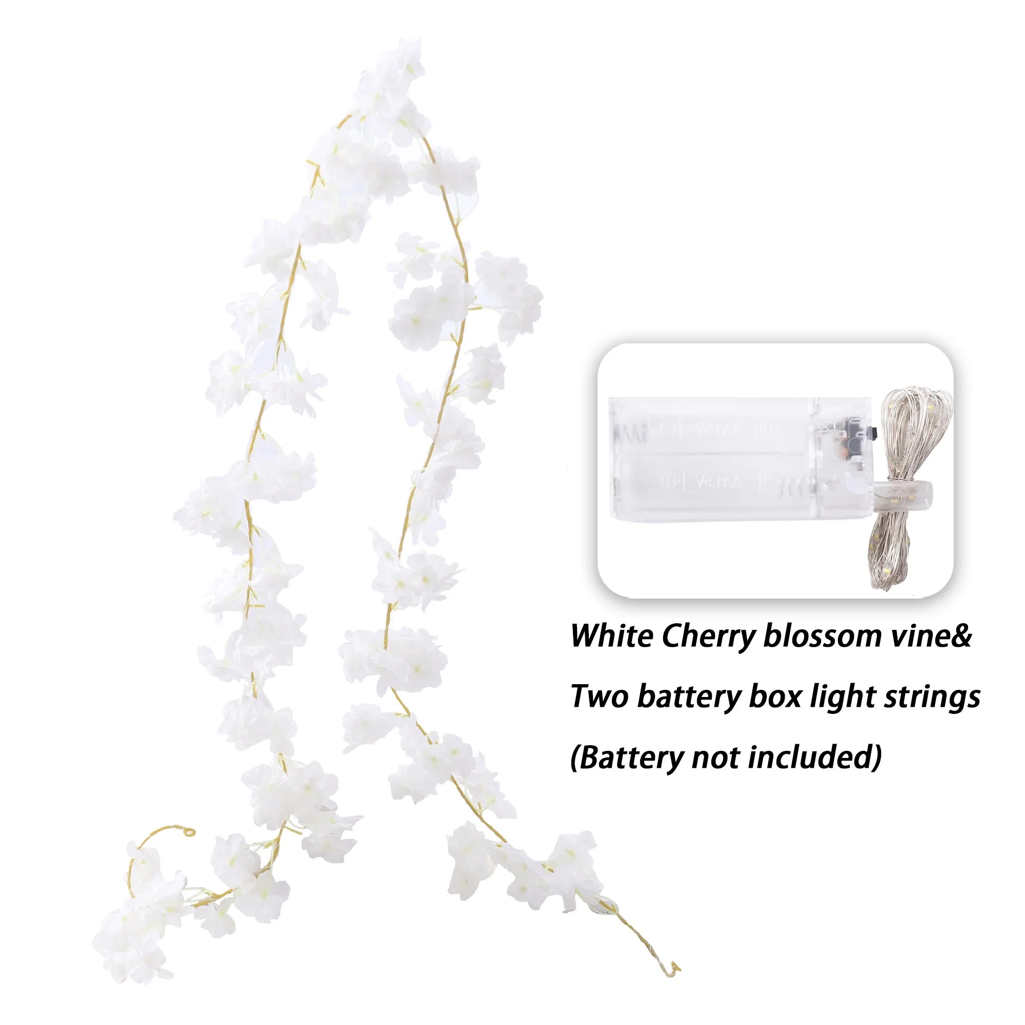 180cm artificial sakura flores videira casamento jardim rosa arco decoração de festa em casa natal nupcial falso seda scrapbook plantas