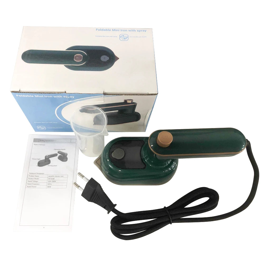 Portátil portátil mini vestuário vapor máquina de engomar elétrica viagem doméstica rotatable molhado seco ferro a vapor para roupas