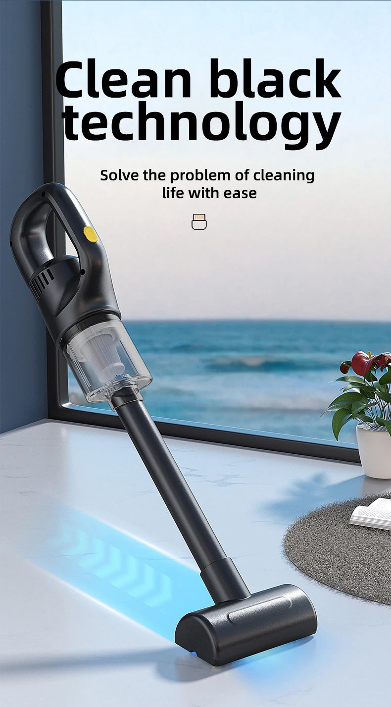 Handheld Vacuum Cleaner Rechargeable Auto Cordless Vacuum Mini Vacuum Cleaner Portable Vacuum Cleaner Home Electrical Appliances