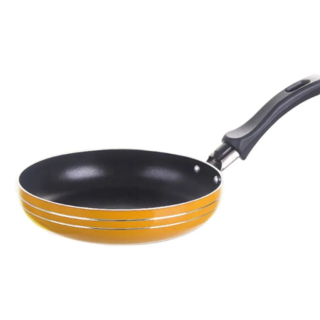 12cm/14cm/16cm mini frigideira de aço antiaderente frigideira panela cor aleatória para panelas de cozinha