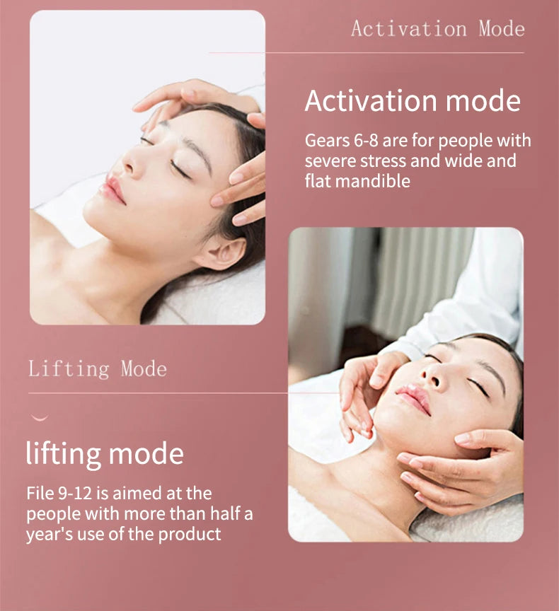 Dispositivo de levantamento facial led fóton terapia facial emagrecimento vibração massageador facial aquecido queixo duplo v rosto vibração massageador