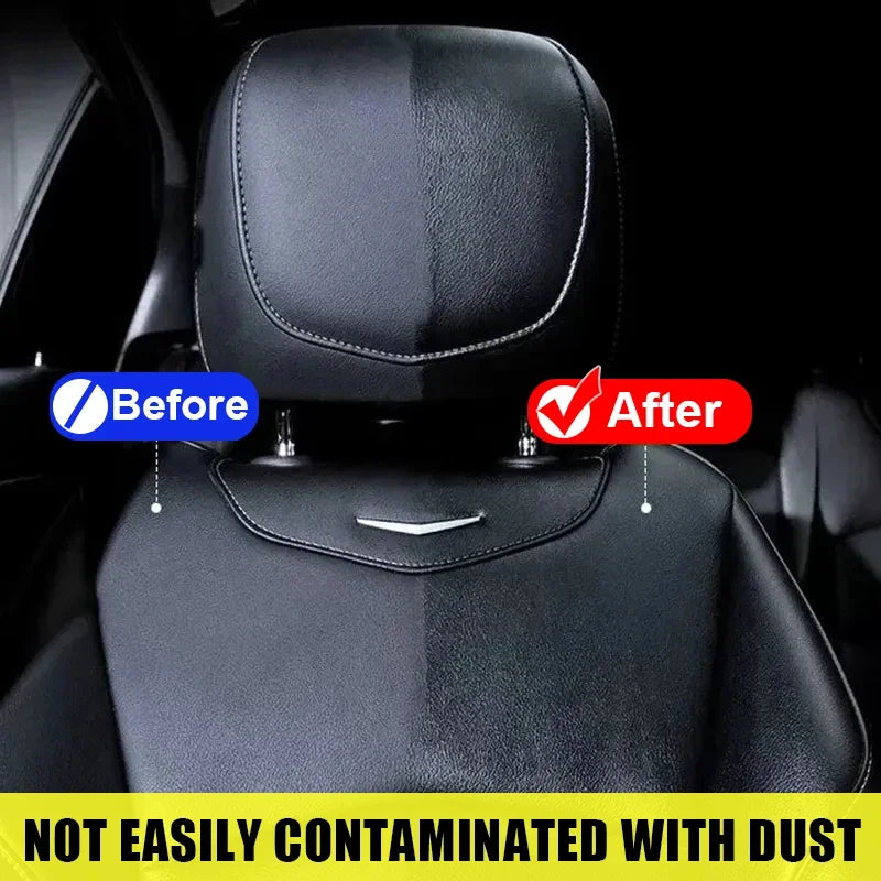 Restaurador de plástico para carro, de volta ao preto, brilho, renovador de plástico, revestimento de longa duração, restauração de couro, produtos de limpeza de polimento automático