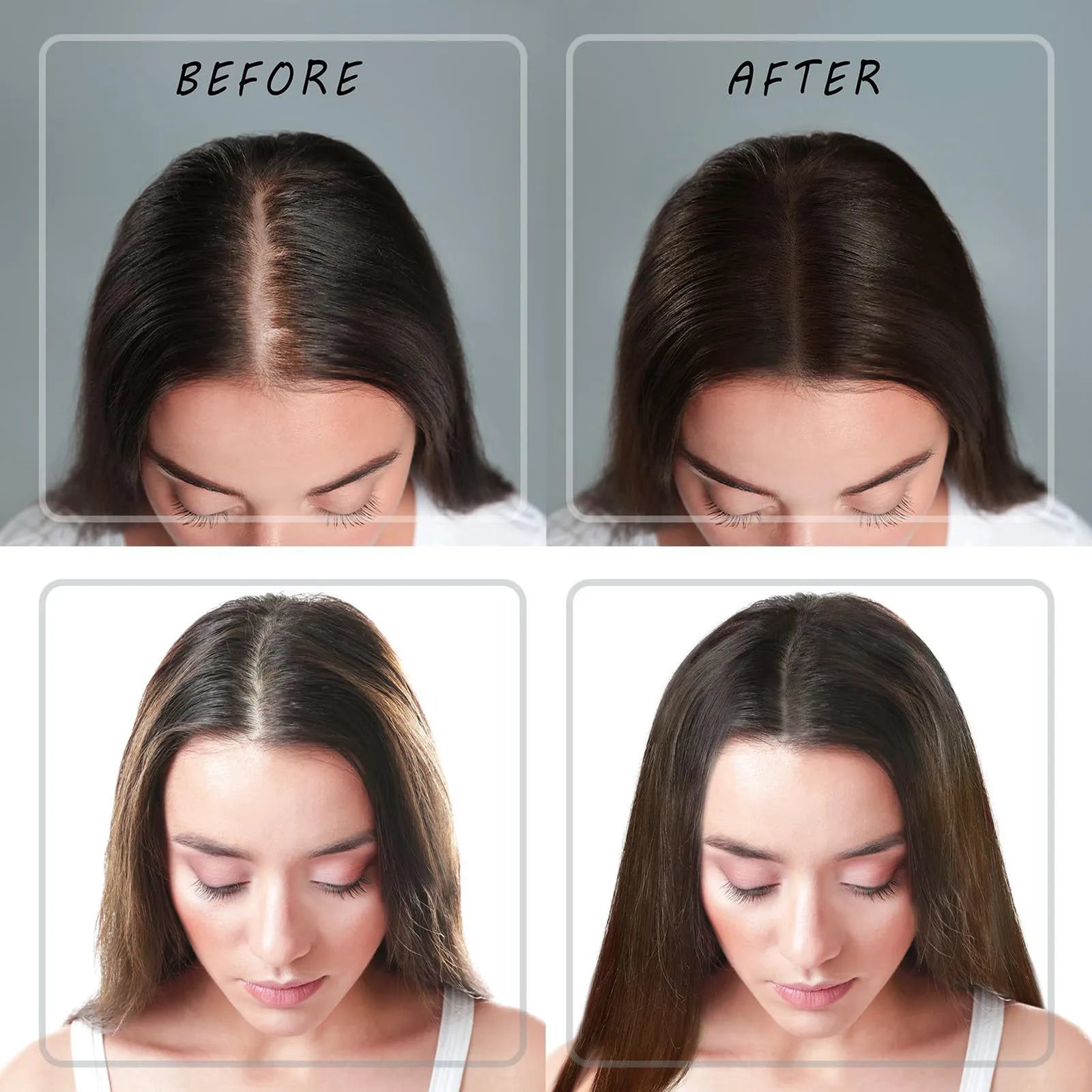 Óleo de crescimento vegano natural para cabelos secos e danificados, óleo para cabelos secos e cabelos