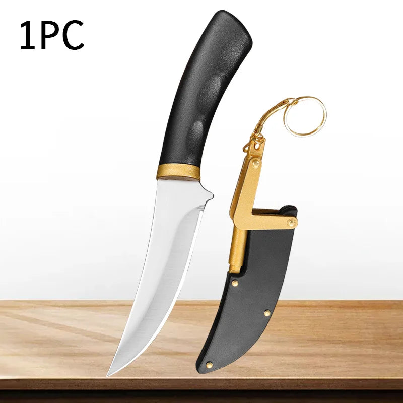 Faca de cozinha japonesa, faca de desossa de aço inoxidável, faca de chef, churrasco, açougueiro, cutelo de carne, facas de corte de pesca