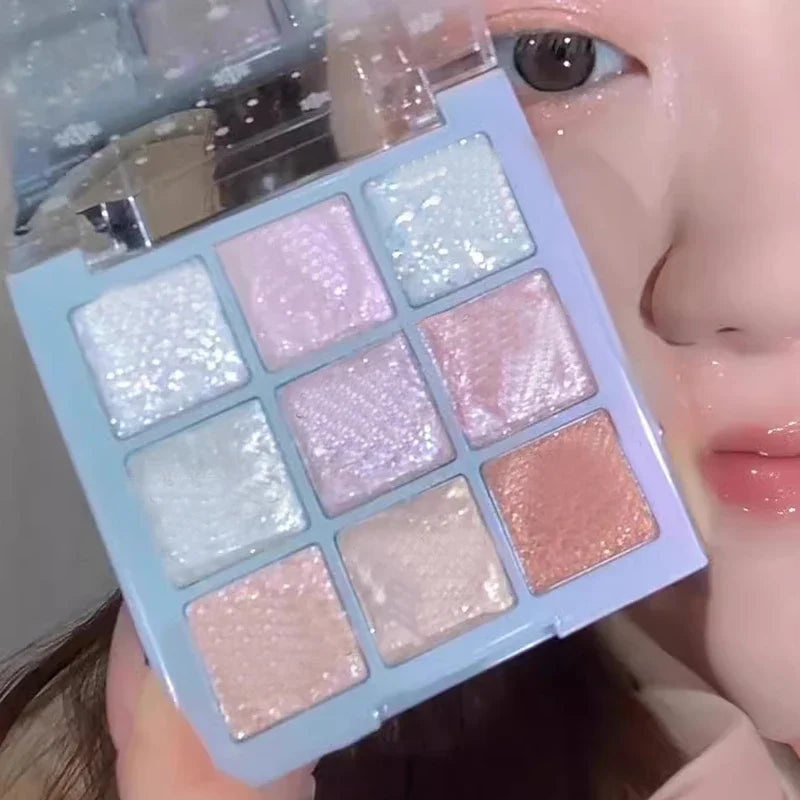 Paleta de Sombra com Glitter