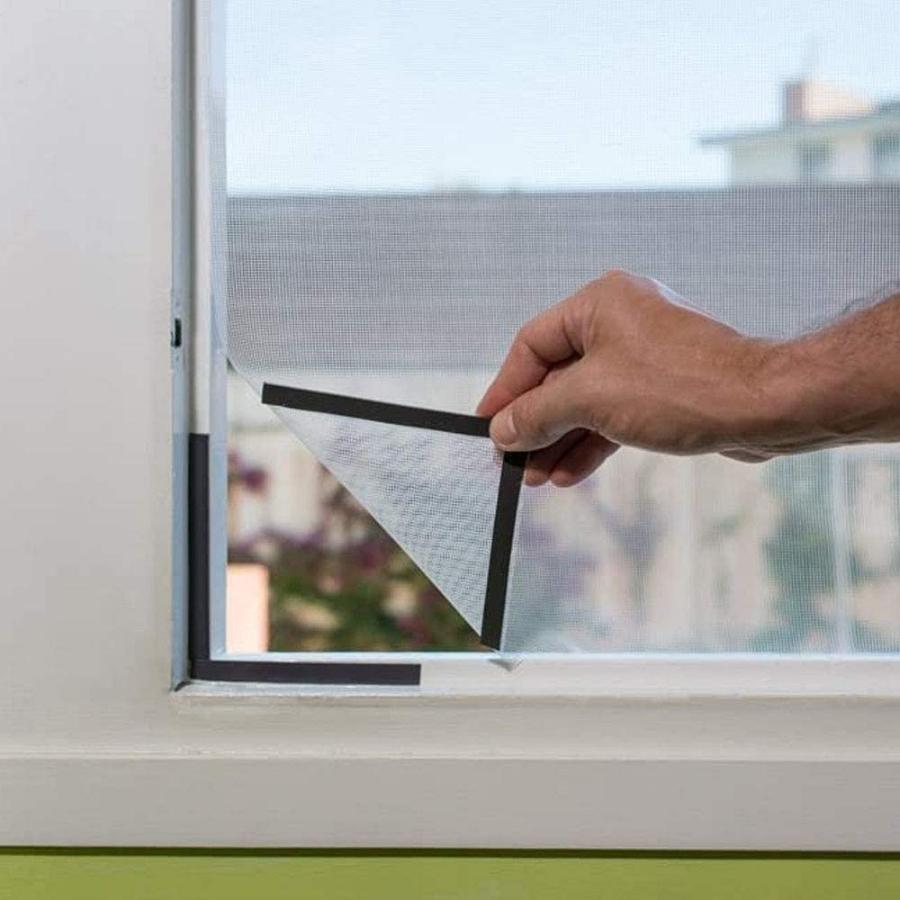 Tela Mosquiteiro Magnetica Para Janela Rede Removivel Anti Insetos Facil Instala