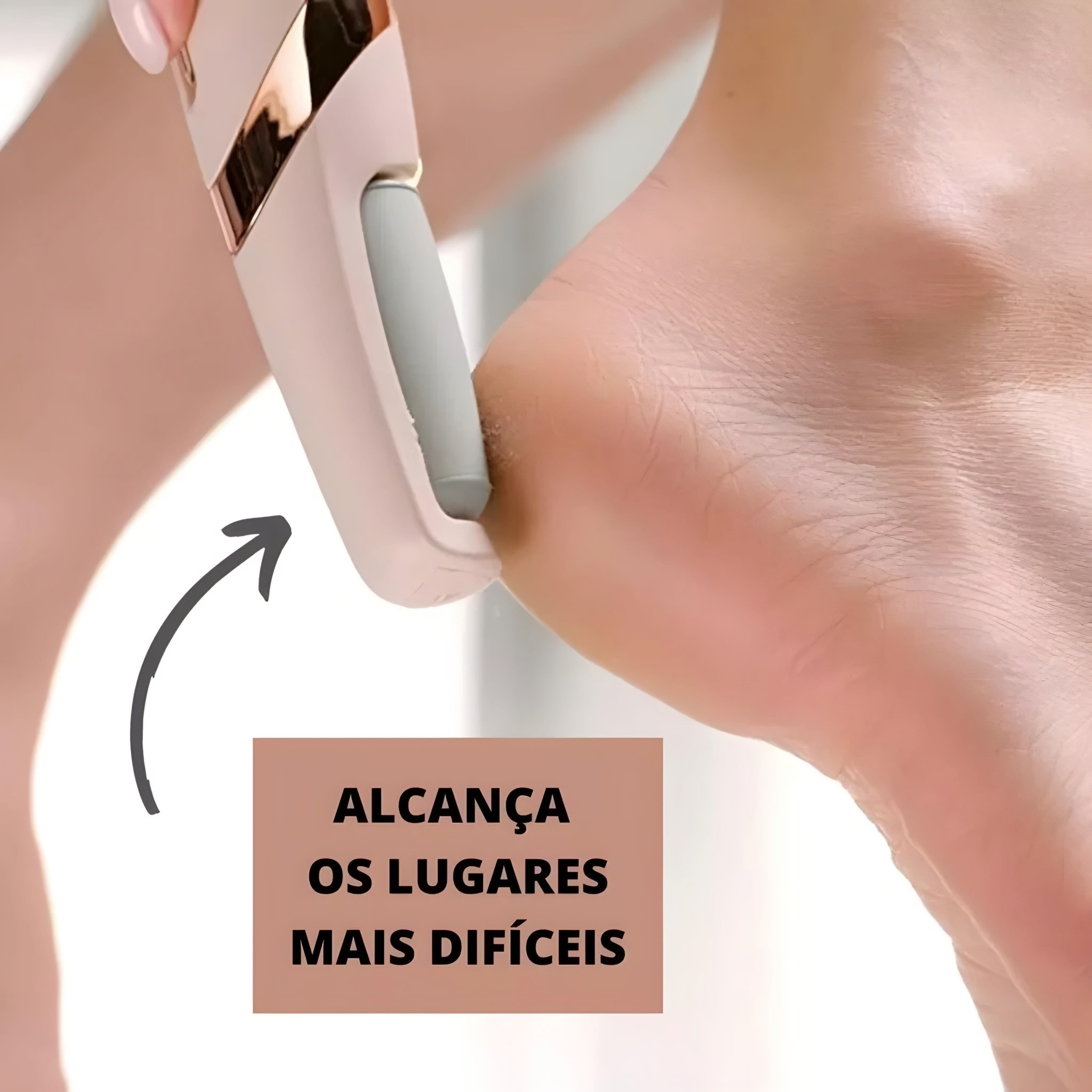 Lixa Elétrica Removedor De Calos Recarregável Inova Prime KV-469 (LIXAINVKV469