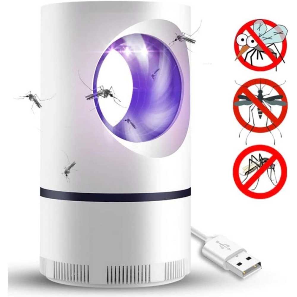Luminária Mata Mosquito Led Armadilha Noturna Usb Bivolt (9351)