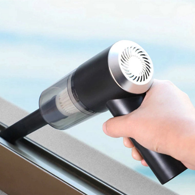Mini Aspirador de Pó Sem Fio Portátil para Carro Casa Carregamento via USB (86