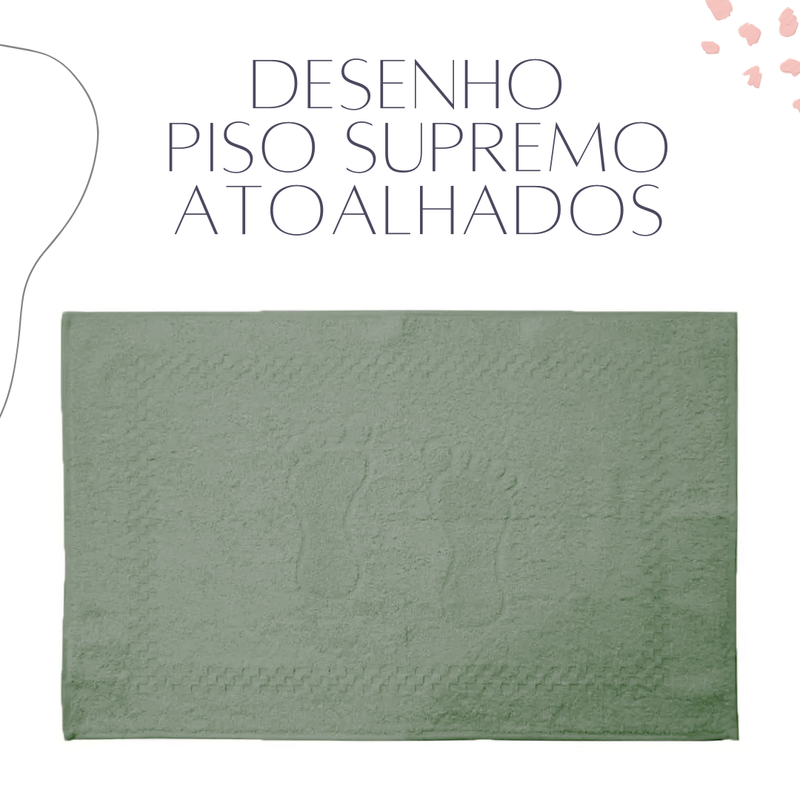 Kit 06 pisos supremo pezinho cores variadas (BLUTP006VAR1)