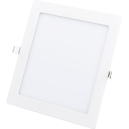 Luminária de Led de Embutir Quadrado 12W 6500K Luz Branca Fria - TECHLUZ (2918)