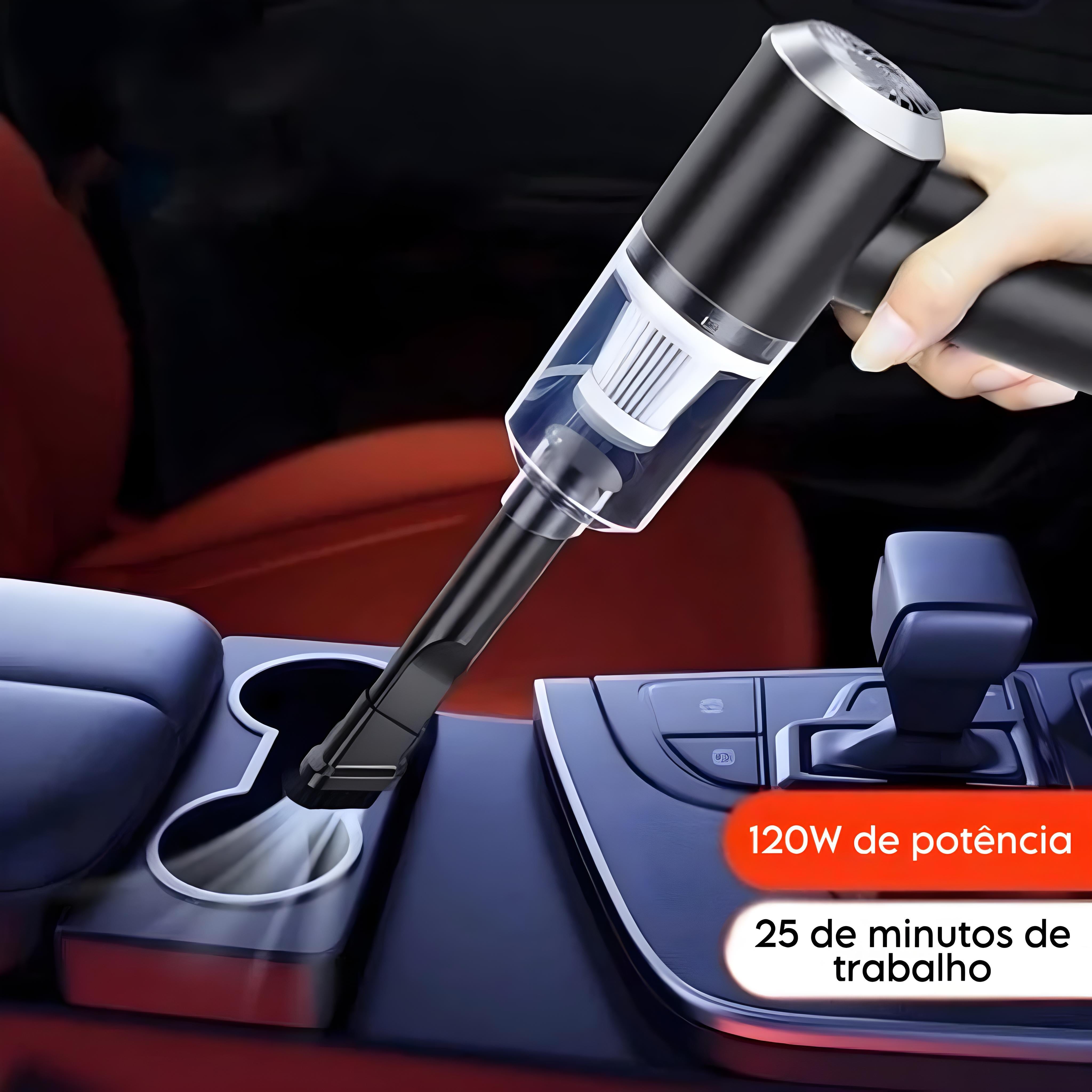 Aspirador De Pó Automotivo Recarregável Portátil B-Max BM-F923 (ASPIRBMF923)