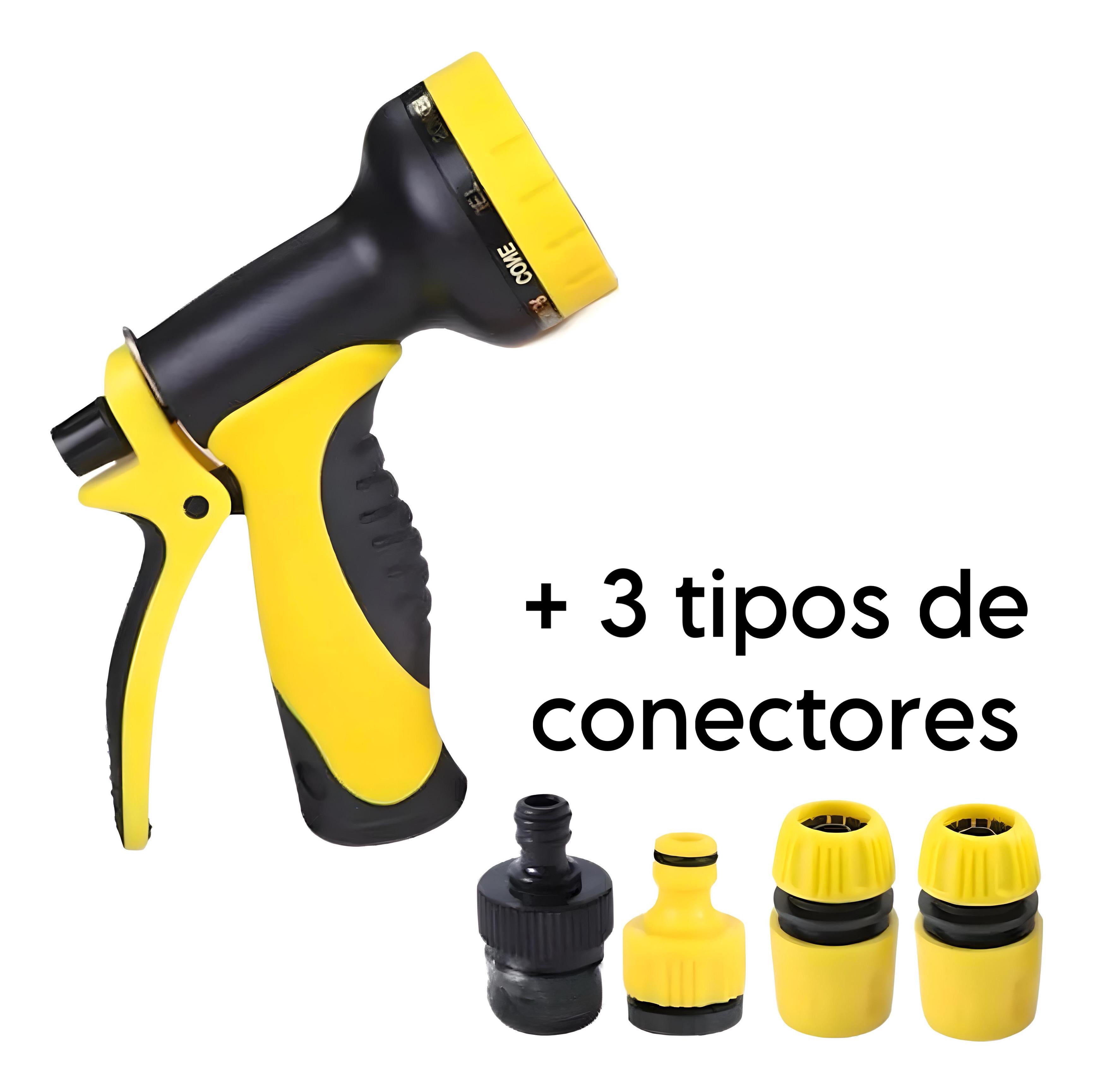 Esguicho Pistola Para Mangueira 6 e 8 Jatos Com Engate Idea (ESGIDEAID069)