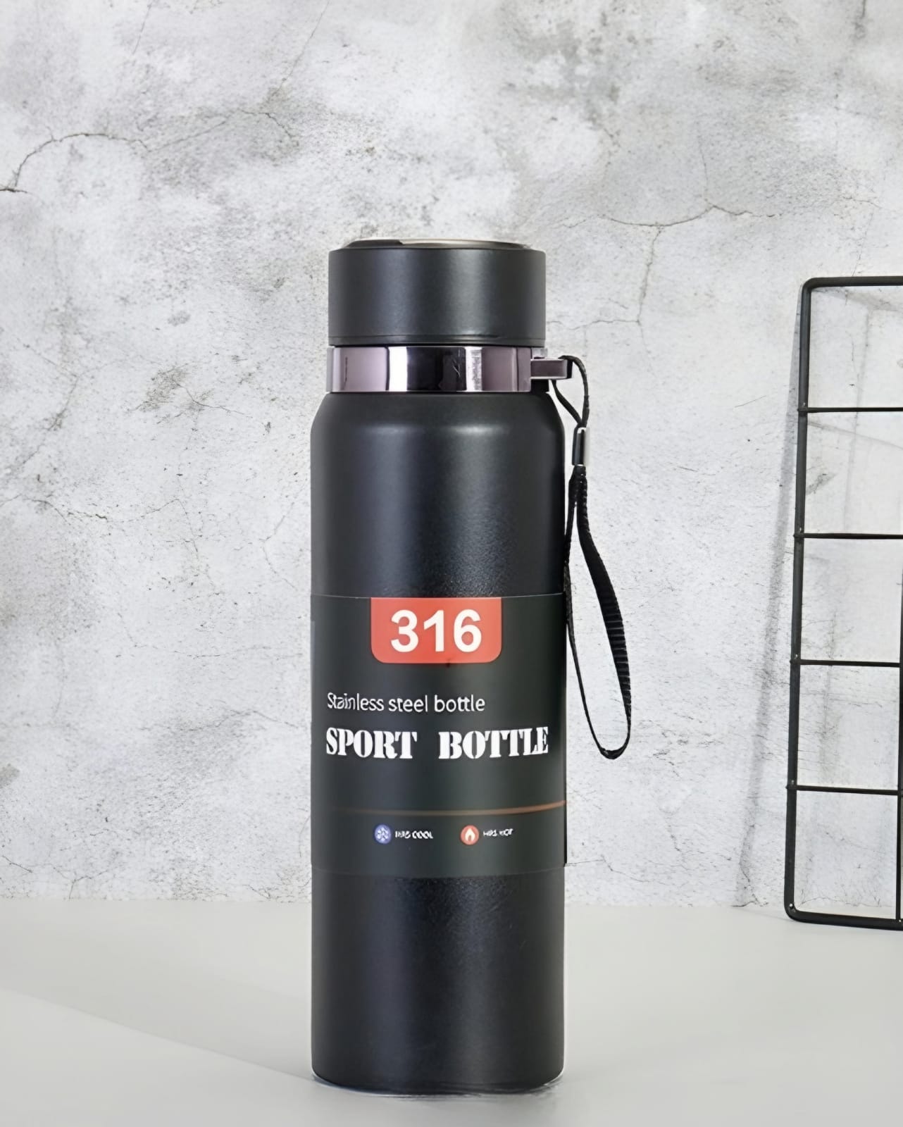 Garrafa Térmica Aço Inox 800ml Display Temperatura BM-P1466 (GARBMP1466)