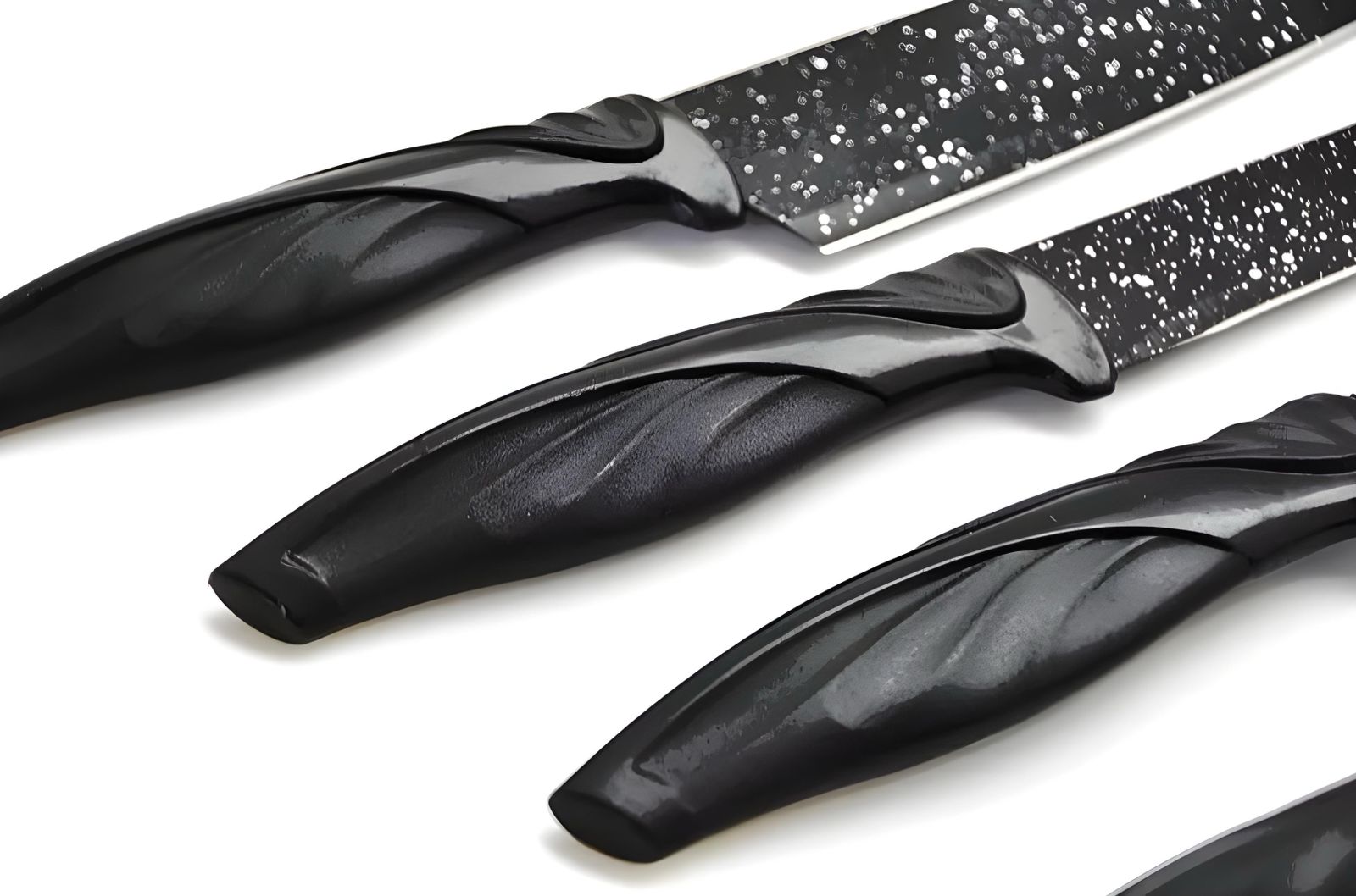 Jogo De Facas Inox 6 Peças Cozinha Churrasco B-Max BM-F989 (CONJBMF989)