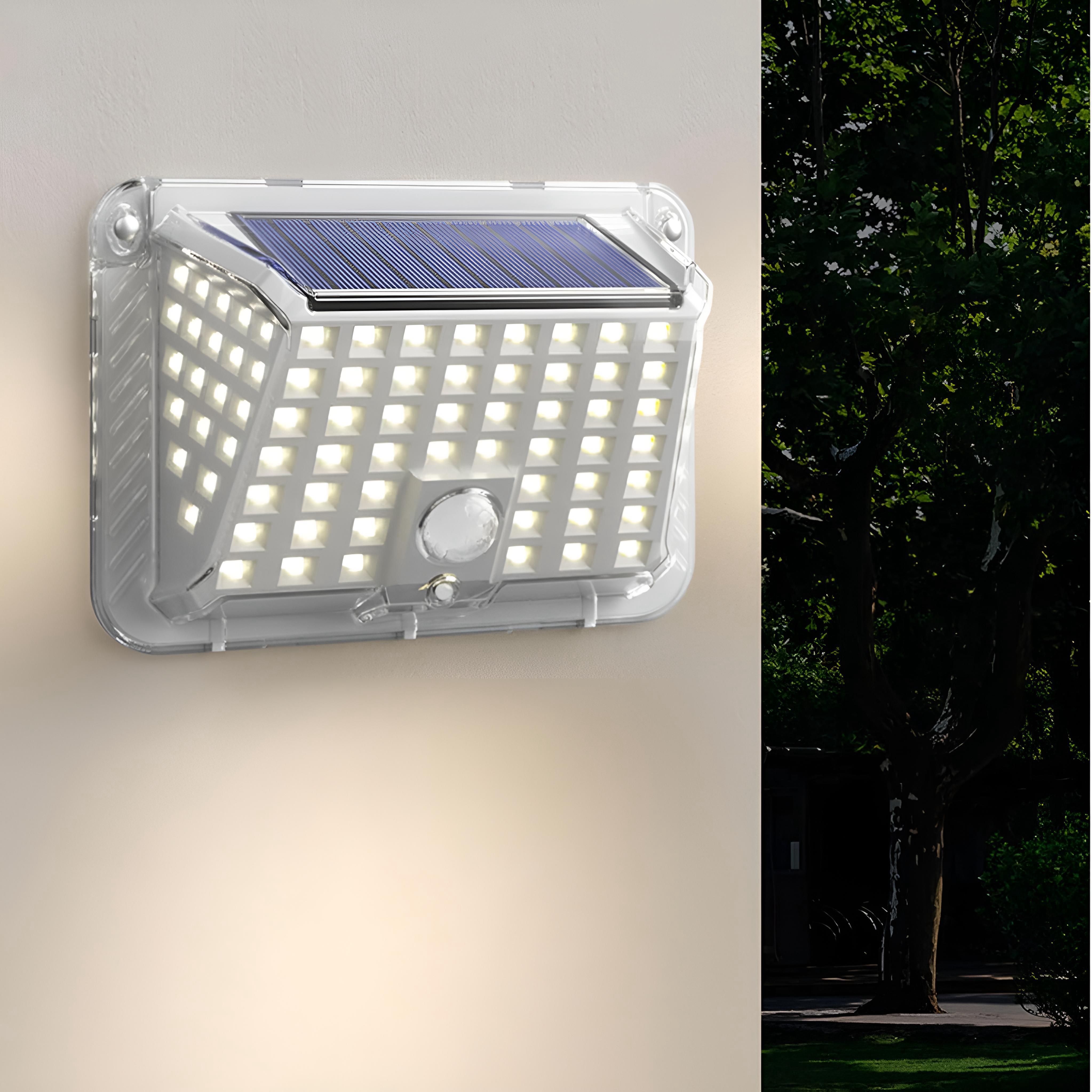 Luminária De Parede Energia Solar Sensor De Presença Inova KV-448 (LUMINKV448)